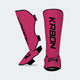 KRBON Shin Guards | Matte Pink