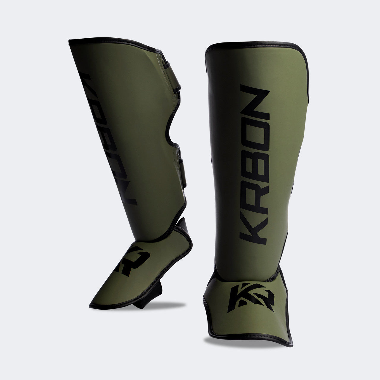 OD Green shin guards, Army Green muay thai shin guards, shin pads, womens muay thai shin guards, kickboxing shin guards