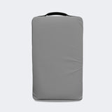Photo of the front of Combat Corner's grey Made in the USA Kick Shield, made for MMA, Muay Thai, Martial Arts, and more.
