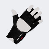 Product photo of the open palm of the black Combat Corner Prime MMA Sparring Glove