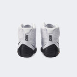 Back heel view of the Nike Tawa wrestling shoes in SE Olympic, available at Combat Corner.
