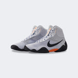 A pair of the Nike Tawa wrestling shoes in SE Olympic from the front left angle, available from Combat Corner.