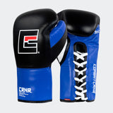 Professional boxing gloves, boxing gloves, professional fight gloves, Combat Corner Pro Fight Gloves, Blue pro boxing gloves, CSAC Approved Boxing Gloves