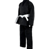 recruit bjj gi, black bjj gi, kids bjj gi, cheap kids bjj gi, cheap kids jiu jitsu gi, economy kids GI, child size bjj gi, childrens jiu jitsu gi, academy bjj gi, youth bjj gi, free white belt kids gi