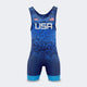 USA Freco 25 Air Singlet | Blue