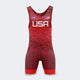 USA Freco 25 Air Singlet | Red