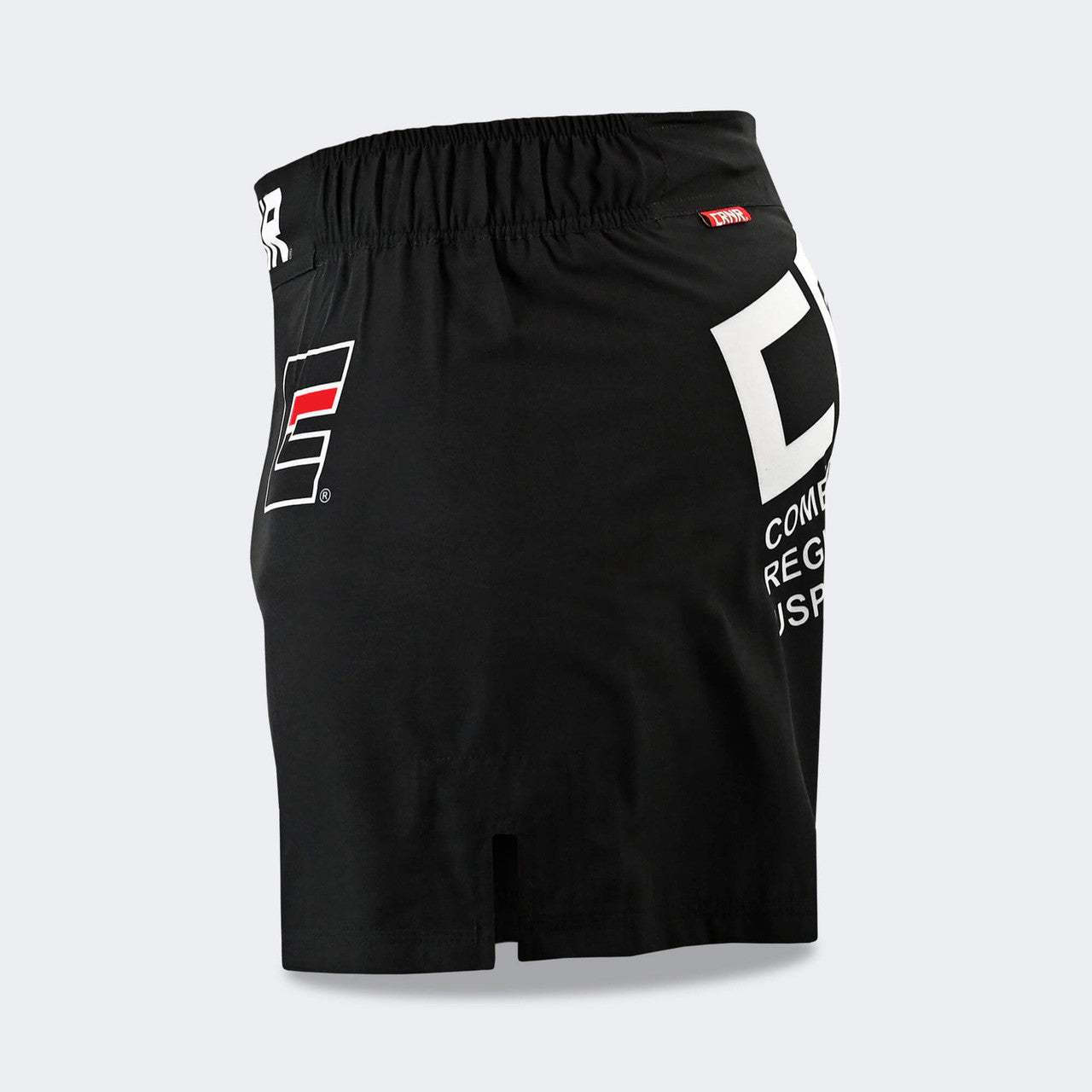 Combat Corner Shorts, CRNR Shorts, Cross Trainer Shorts, MMA Shorts, BJJ Shorts, Fight Shorts, Black Fight Shorts