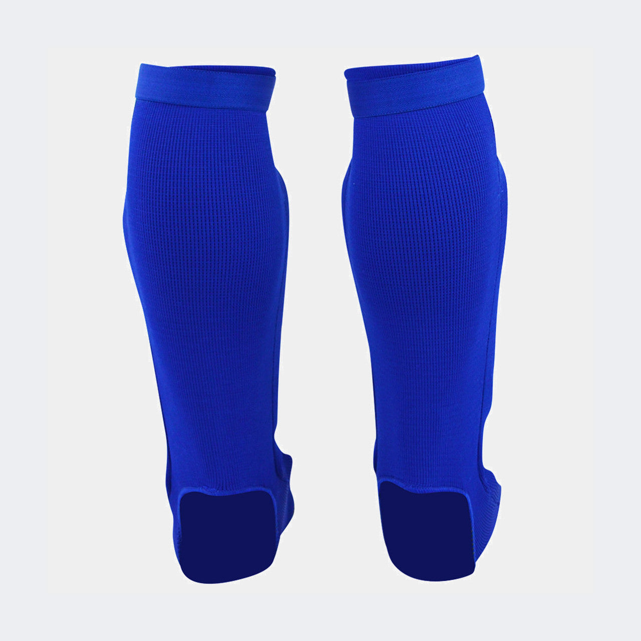 Slip on Shin Guards, Combat Corner Shin Guards, Muay Thai Shin Guards, Blue competition shin guard, USA Muay Thai shin guard, Ifma Shin guard