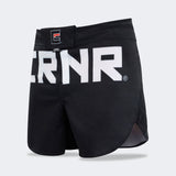 Combat Corner Fight Shorts, Black Fight Shorts, MMA Shorts, BJJ Shorts, Hybrid Fight Shorts, CRNR shorts