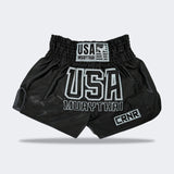 Combat Corner Muay Thai Shorts, USA Muaythai, Fight Shorts, CRNR