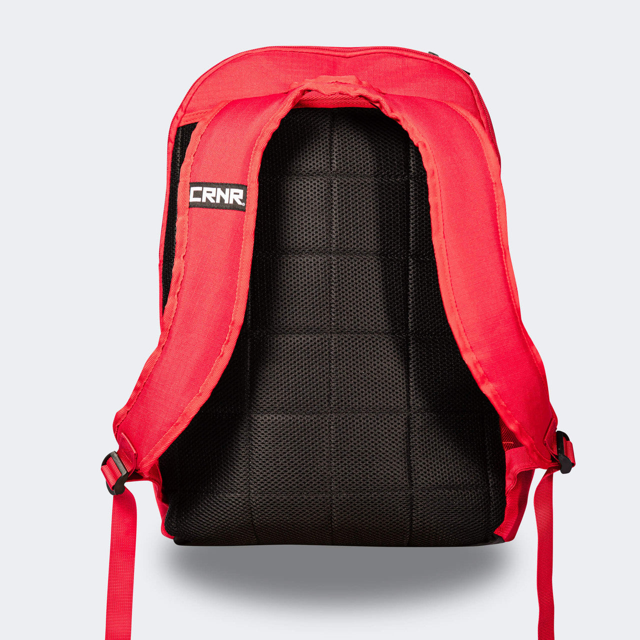 Product photo of the back of the red Combat Corner Vital 30 Training Backpack