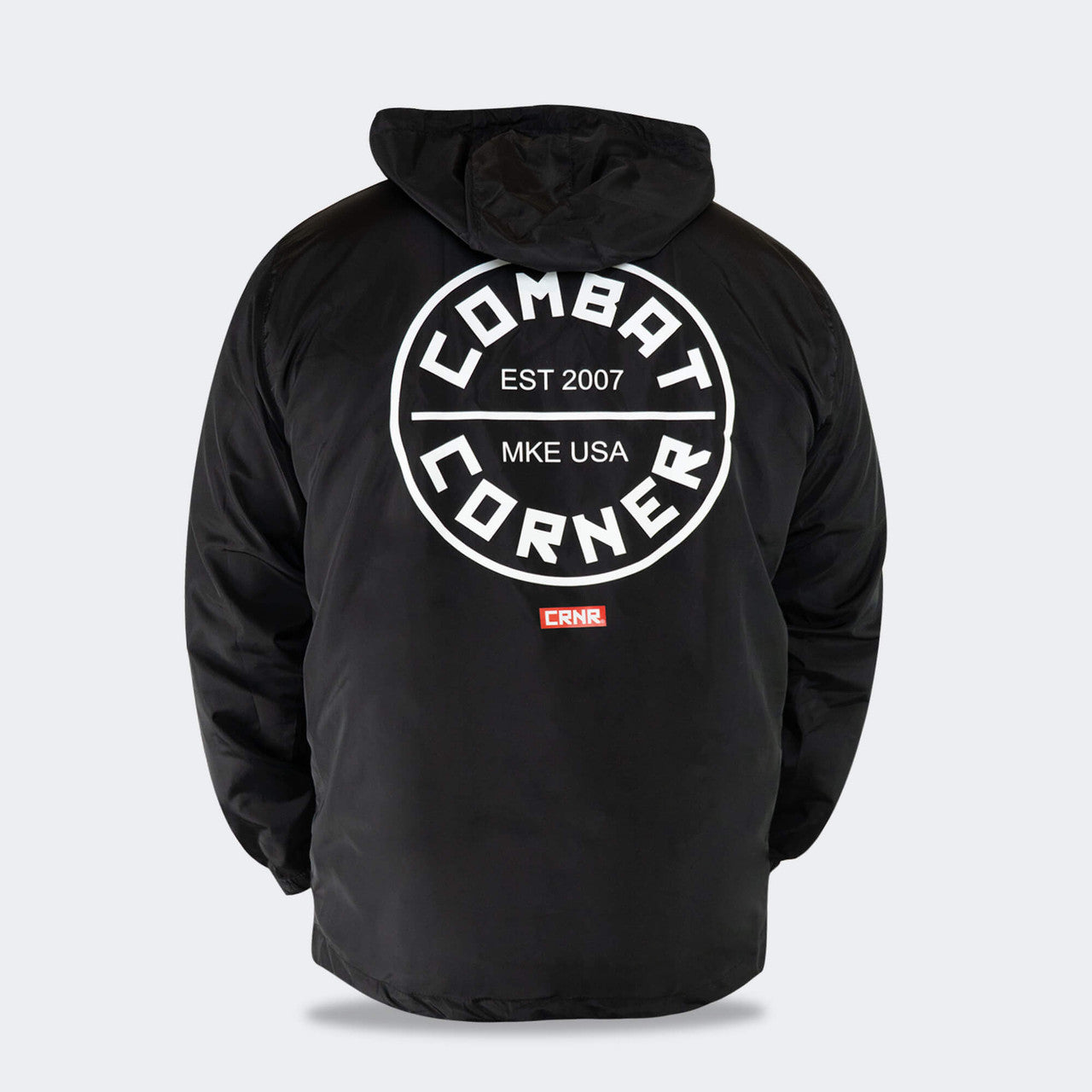Windbreaker, Combat Corner Windbreaker, MMA Windbreaker, Muay Thai Windbreaker, Weight Cut Jacket, Sauna Jacket, CRNR Jacket