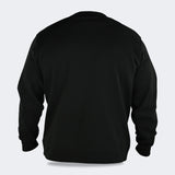 Product photo of Combat Corner’s exclusive WI Wrestle Black Classic Crew Sweatshirt. This photo shows the back of Combat Corner’s WI Wrestle Black Classic Crew Sweatshirt. This collab sweatshirt is part of Combat Corner’s sponsorship of WI Wrestle, the number one news source and fan center for Wisconsin wrestling.