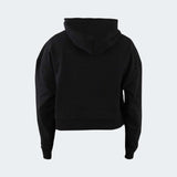 Women's Crop Top Hoodie, Fight Shop Hoodie, CRNR Hoodie, Combat Corner Hoodie
