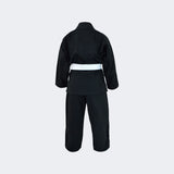 Black Kids BJJ GI, kids jiu jitsu gi, kids bjj gi, black kids gi, kids bjj gi free white belt, Gi with white belt, cheap kids gi, childrens bjj gi, youth bjj gi