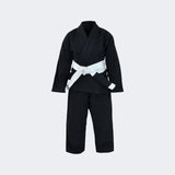 Black Kids BJJ GI, kids jiu jitsu gi, kids bjj gi, black kids gi, kids bjj gi free white belt, Gi with white belt, cheap kids gi, childrens bjj gi, youth bjj gi
