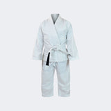 White Kids BJJ GI, kids jiu jitsu gi, kids bjj gi, white kids gi, kids bjj gi free shite belt, Gi with white belt, cheap kids gi, childrens bjj gi, youth bjj gi