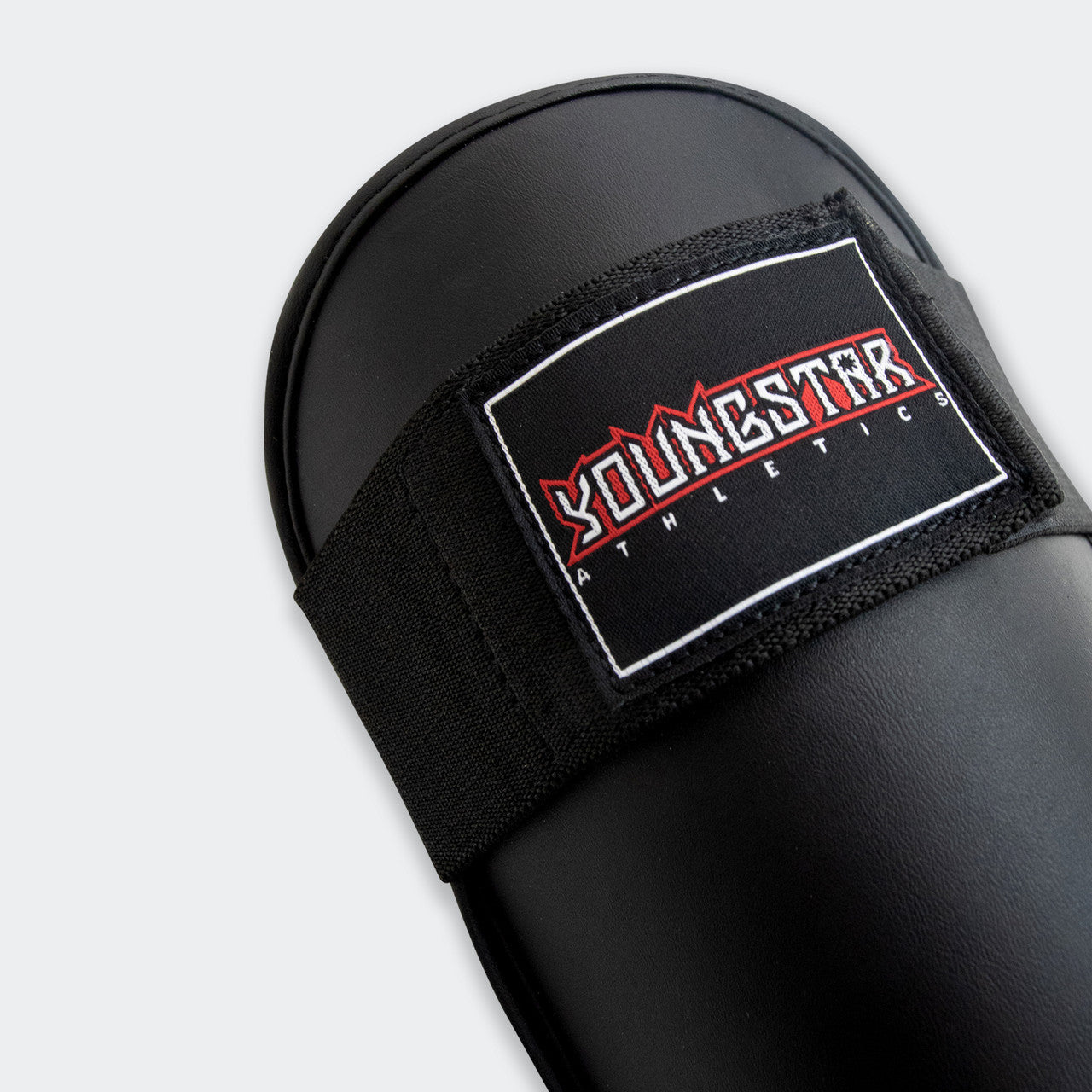 Youth Shin Guards, Youth Shin Pads, Youngstar, Youth Muay Thai Shin Guards, Kickboxing Shin Guards, Black Shin Pads