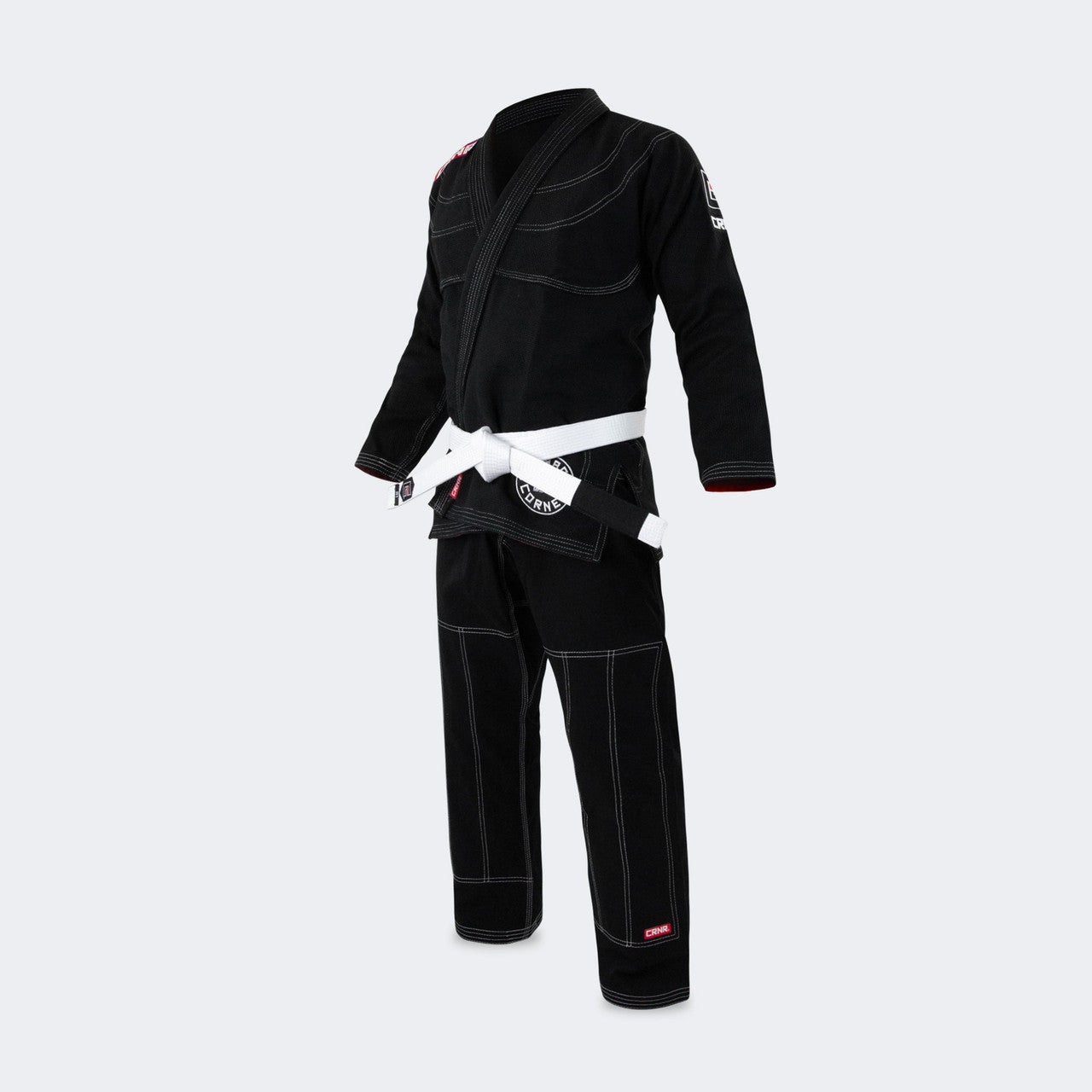 Black BJJ GI - v6 Combat Corner, BJJ GI, Black BJJ GI, Jiu Jitsu uniform, Academy Jiu Jitsu GI, CRNR GI, IBJJF Legal GI, Black Jiu Jitsu GI
