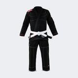 Black BJJ GI - v6 Combat Corner, BJJ GI, Black BJJ GI, Jiu Jitsu uniform, Academy Jiu Jitsu GI, CRNR GI, IBJJF Legal GI, Black Jiu Jitsu GI