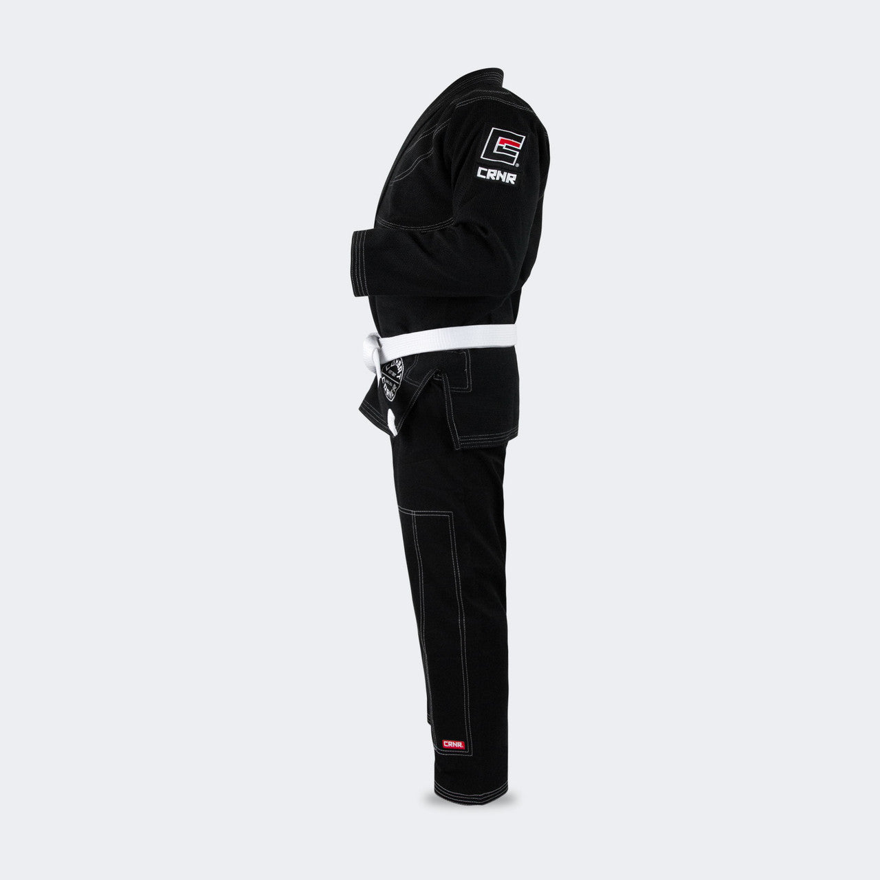 Black BJJ GI - v6 Combat Corner, BJJ GI, Black BJJ GI, Jiu Jitsu uniform, Academy Jiu Jitsu GI, CRNR GI, IBJJF Legal GI, Black Jiu Jitsu GI